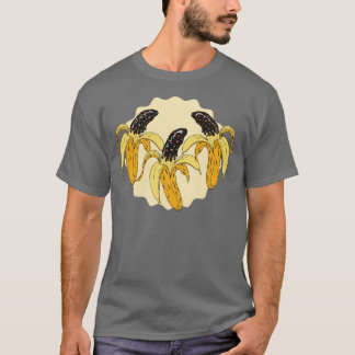 Schokolade Bananen Illustration Choco Banana T-Shirt