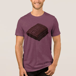 Schokolade Bar Bella+Leinwand Tri-Blend Shirt