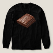 Schokolade Bar Bella+Leinwand Tri-Blend Shirt (Design Vorderseite)