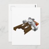 Schokolade Bar - Biss Postkarte (Vorne/Hinten)