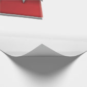 Schokolade Bar - Emoji Geschenkpapier (Ecke)