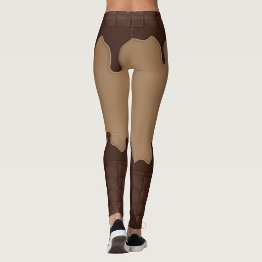 Schokolade-Bar Leggings (Rückseite)