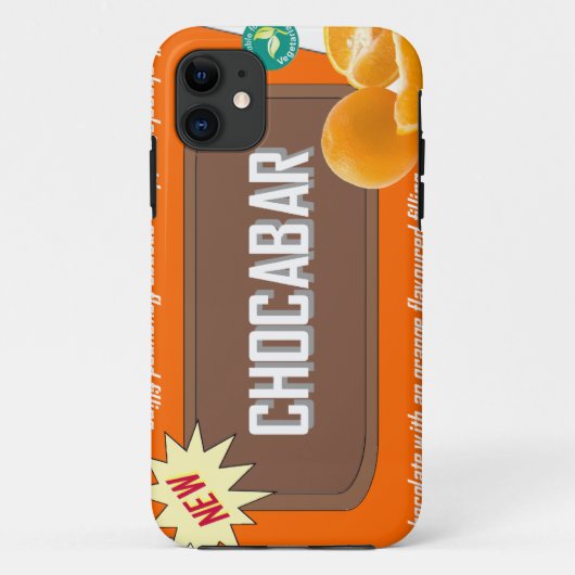 Schokolade Bar (orange) Case-Mate iPhone Hülle (Rückseite)