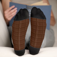 Schokolade Bar Socken. Eine lustige Geschenkidee.