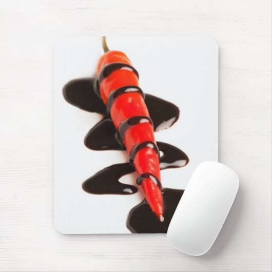 Schokolade bedeckte Jalapeno-Pfeffer Mousepad (Mit Mouse)