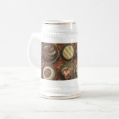 Schokolade Bierglas (Vorderseite Links)