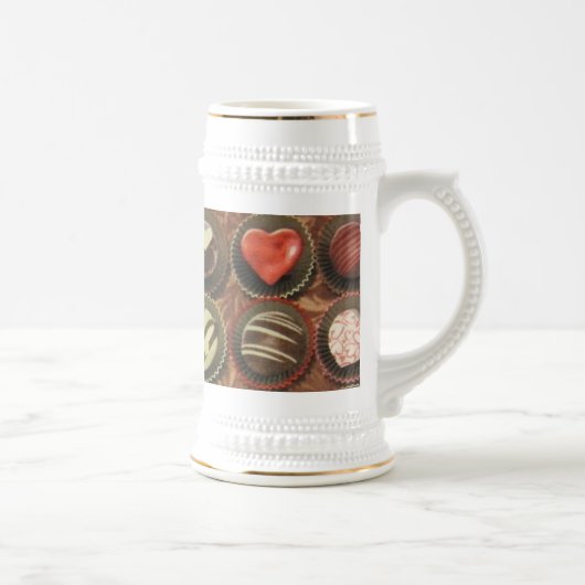 Schokolade Bierglas (Rechts)