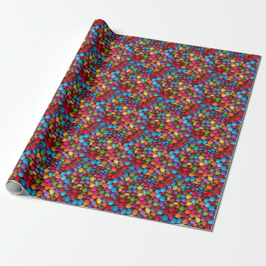 Schokolade Birthday Wrapping Paper Geschenkpapier (Ungerollt)