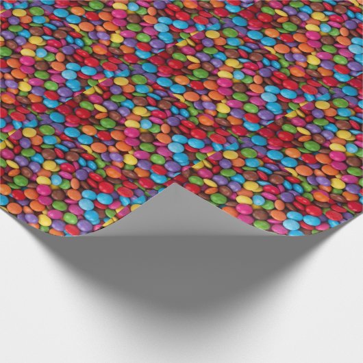 Schokolade Birthday Wrapping Paper Geschenkpapier (Ecke)