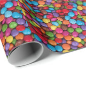 Schokolade Birthday Wrapping Paper Geschenkpapier (Rolleneckpunkt)