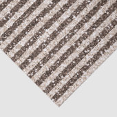 Schokolade Braun Glitzer Sparkeln Streifen Seidenpapier (Detail)