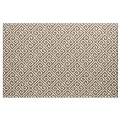 Schokolade Braun griechischer Schlüssel Grosser Ma Stoff (Yard (91,4 cm))