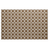 Schokolade Braun Moderne Quatrefolie Grosser Maßst Stoff (Yard (91,4 cm))