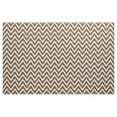 Schokolade Braun Moderne Zickzack Großgröße Stoff (Yard (91,4 cm))