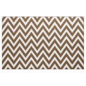 Schokolade Braun Moderne Zickzack Großgröße Stoff (Fat Quarter (45,7 x 55,9 cm))
