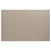 Schokolade Braun Moderne Zickzack Streifen Stoff (Yard (91,4 cm))