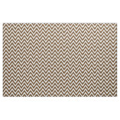 Schokolade Braun Moderne Zickzack Streifen Stoff (Fat Quarter (45,7 x 55,9 cm))