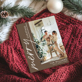 Schokolade Braun Modernes Foto Weihnachten