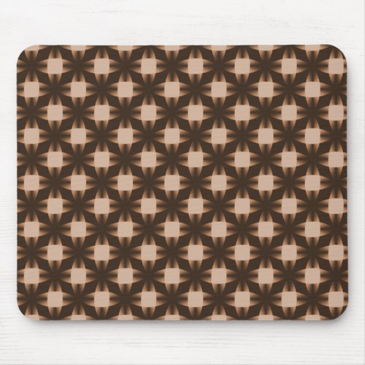 Schokolade Braune Daring Disks Mousepad (Vorne)