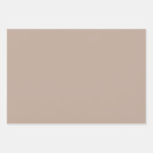 Schokolade Braune Mocha Cream Leopard Glitzer Geschenkpapier Set (Vorderseite 2)