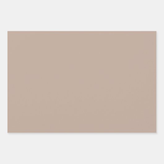 Schokolade Braune Mocha Cream Leopard Glitzer Geschenkpapier Set (Vorderseite 2)