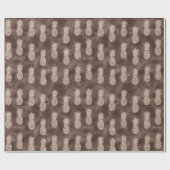 Schokolade Brauner Pfirsichpfirsichpfirsichpfirsic Geschenkpapier (Flach)