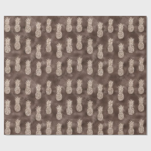 Schokolade Brauner Pfirsichpfirsichpfirsichpfirsic Geschenkpapier (Flach)