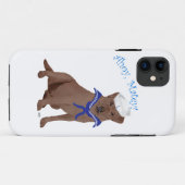 Schokolade Brawn Labrador Retriever Case-Mate iPhone Hülle (Rückseite (Horizontal))