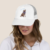 Schokolade Brawn Labrador Retriever Truckerkappe (Beispiel)