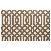 Schokolade Brawn Trellis Große Skala Stoff (Fat Quarter (45,7 x 55,9 cm))