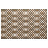 Schokolade Brown marokkanische Print Stoff (Fat Quarter (45,7 x 55,9 cm))