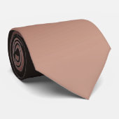 Schokolade Brown Ombre Elegant Gradient Krawatte (Gerollt)