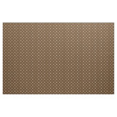 Schokolade Brown Polka Dot Hearts Stoff (Fat Quarter (45,7 x 55,9 cm))