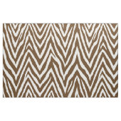 Schokolade Brown Zebra Print Large Scale Stoff (Yard (91,4 cm))