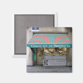 Schokolade, Brüssel, Belgien Magnet (Vorderseite/Rückseite)