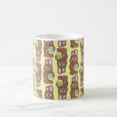 Schokolade Bunnies - Gelbe Tasse (Mittel)