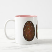 Schokolade Buttercreme Ostercreme Ei Süßigkeiten Zweifarbige Tasse (Links)
