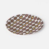 Schokolade Buttercreme Ostereier Creme Candy Pappteller (Schrägansicht)