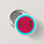 Schokolade Button (Vorne & Hinten)