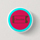 Schokolade Button (Vorderseite)