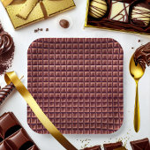 Schokolade Candy Bar Pappteller
