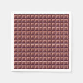 Schokolade Candy Bar Serviette (Vorderseite)