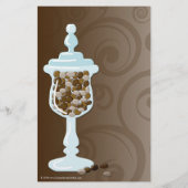 Schokolade Candy Buffet Bar, Urn der Süßigkeiten Flyer (Hinten)