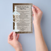 Schokolade Candy Buffet Bar, Urn der Süßigkeiten Flyer (Handgriff)