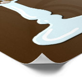 Schokolade Candy Buffet Bar, Urn der Süßigkeiten Poster (Ecke)