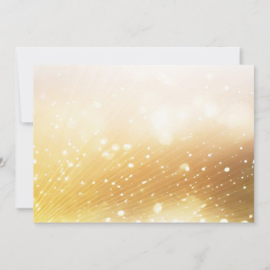 Schokolade Candy Holiday Party Einladung (Rückseite)