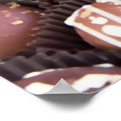 Schokolade Candy Truffle Poster (Ecke)