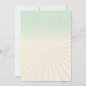 Schokolade candyland Geburtstagseinladung Einladung (Rückseite)