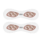 Schokolade Cartoon Illustration Baseball (Paneele)