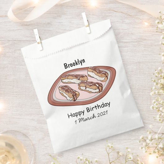 Schokolade Cartoon Illustration Geschenktütchen (Ausgeschnitten)